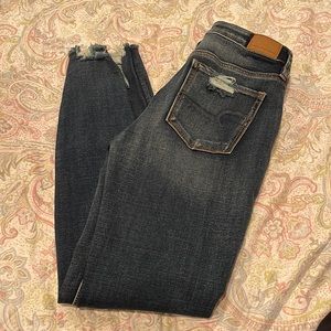 American eagle super hi-rise jeggings